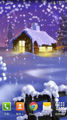 Christmas Snow android App screenshot 4